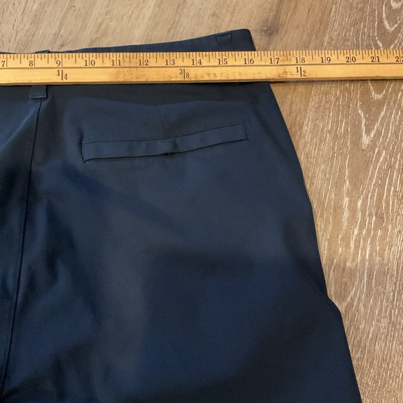 Lululemon - Commission Classic Fit Flat Front Pants - Navy Blue - Men’s 32x32 - Picture 8 of 16